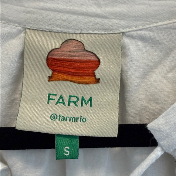 FARM Rio White Long Sleeve Dress - Picture 3 of 6